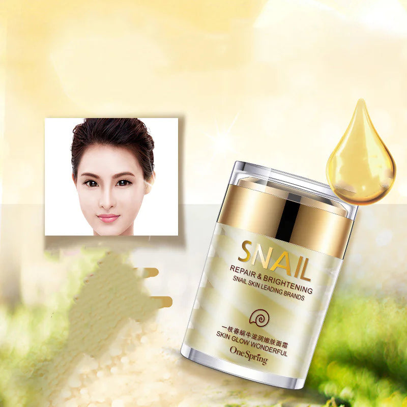 Crème de Soin Mucine d'Escargot - Hydratation Visage