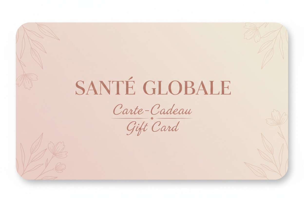 Cartes Cadeaux Santé Globale Expérience Santé et Équilibre